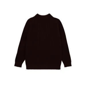 Cotton Crewneck Brown