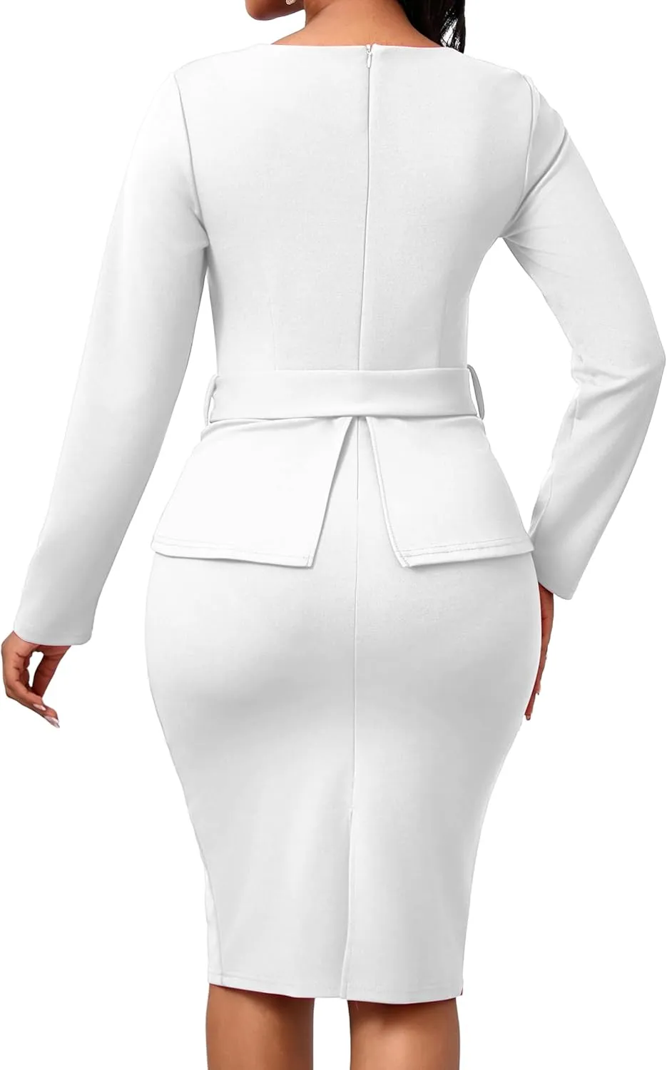 CuteCherry Women Sexy Dress Bodycon Work Dress Elegant Pencil Dress