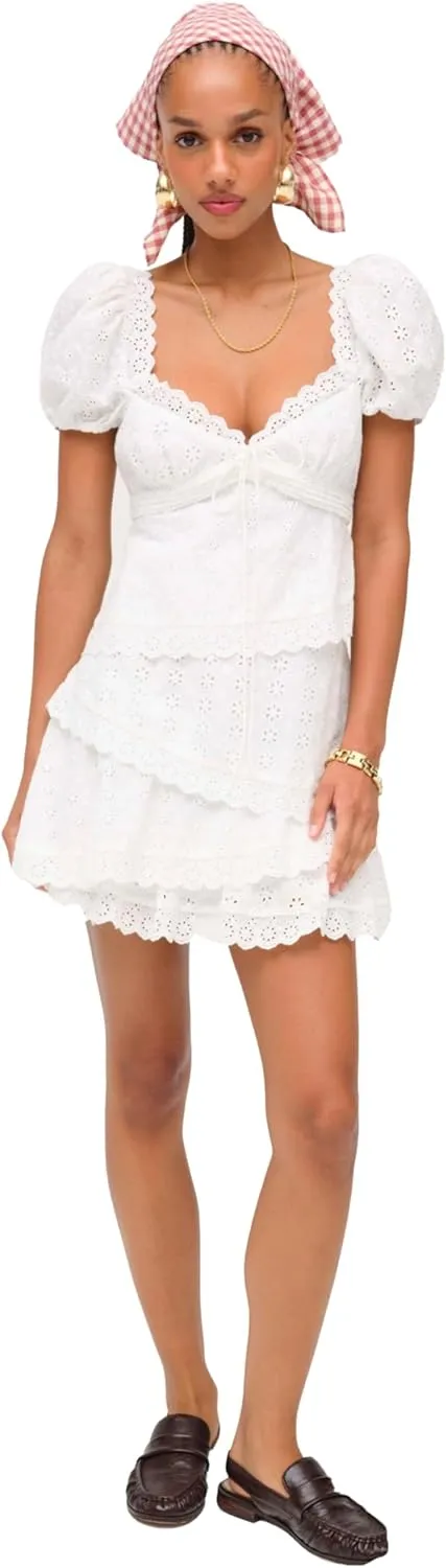 For Love & Lemons Women's Rosalyn Mini Dress