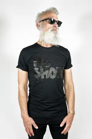 NO SHOW Black - Statement T-shirt - Men