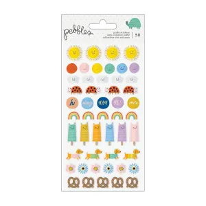 Pebbles Kid At Heart Puffy Stickers 50 Pack*