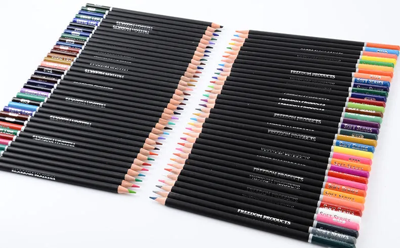 Professional oil color pencil 72 color painting set