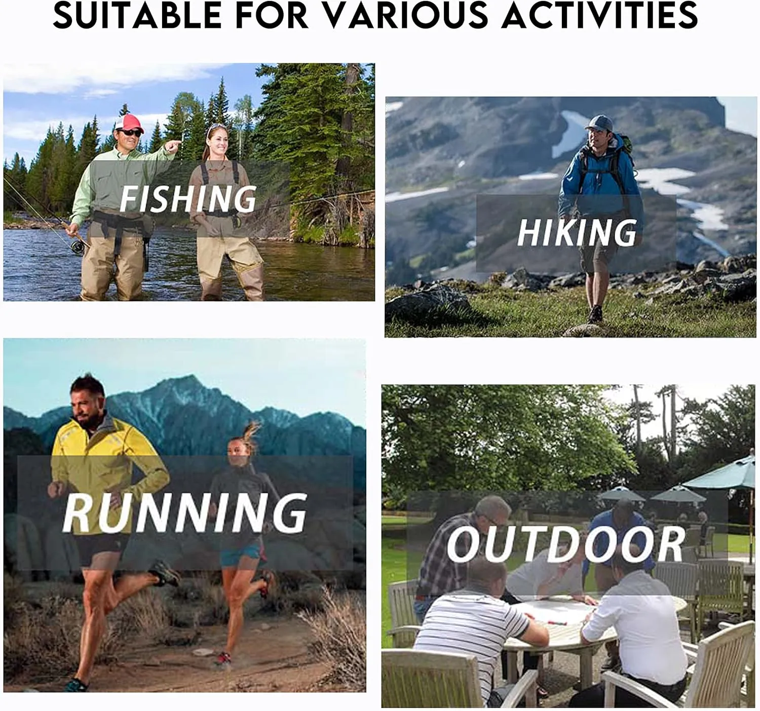 Riverruns Fishing T-Shirt Mens UPF 50  Sun Protection Fishing Shirt Short Sleeve Performance Tee #1006