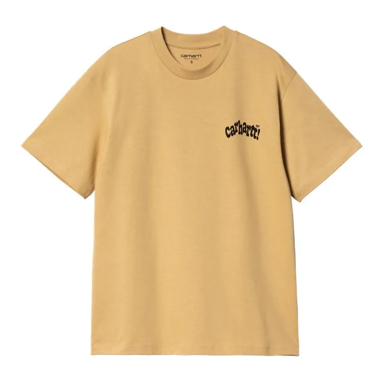 W' S/S AMOUR T-SHIRT / CARHARTT WIP / BOURBON