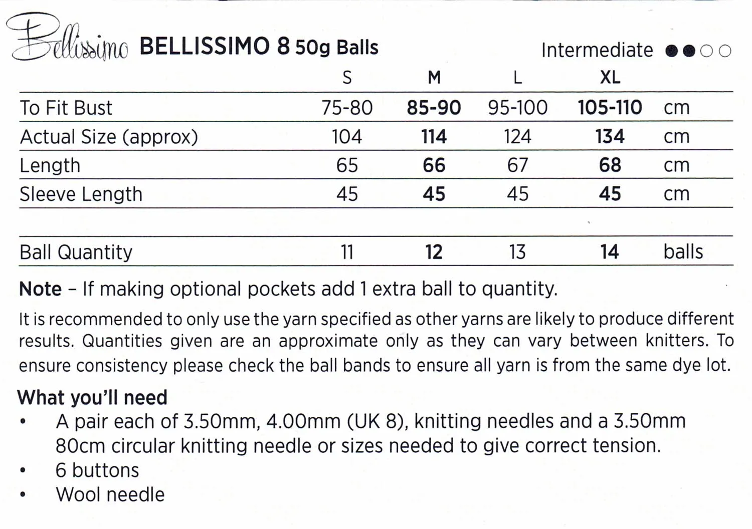 Women - Texyarns Leaflet 689 Alexa