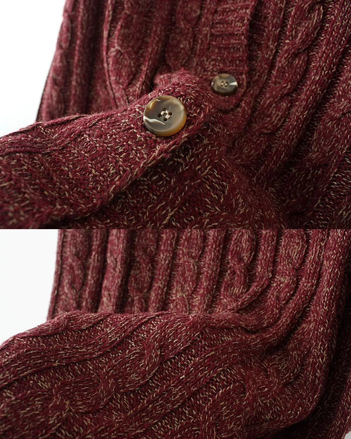 Women's Sweater Vest Sleeveless Button Down Knitted Cardigan Outwear with Pockets